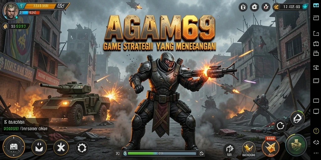 Tampilan gameplay menarik dari AGAM69 dengan strategi mendalam.