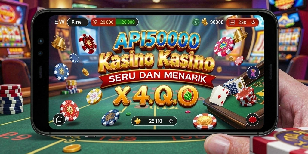 Screenshot menampilkan gameplay mendebarkan dari API5000 di kasino virtual.