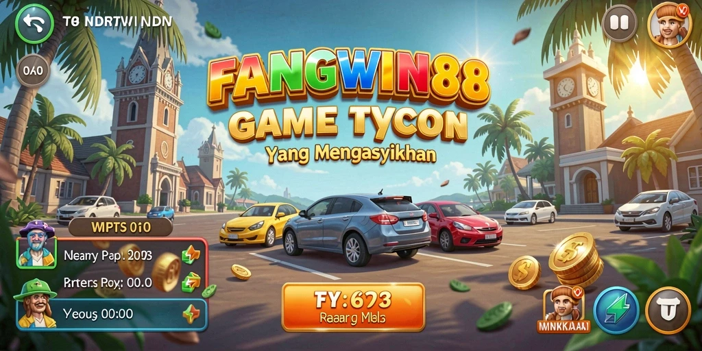 Tampilan gameplay FANGWIN88 dengan elemen Tycoon yang menarik.