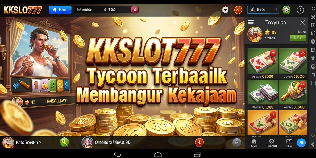 Tampilan gameplay KKSLOT777 yang menegangkan dan penuh strategi.