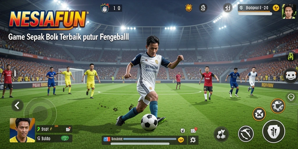 Tampilan gameplay NESIAFUN yang menarik dan realistik.