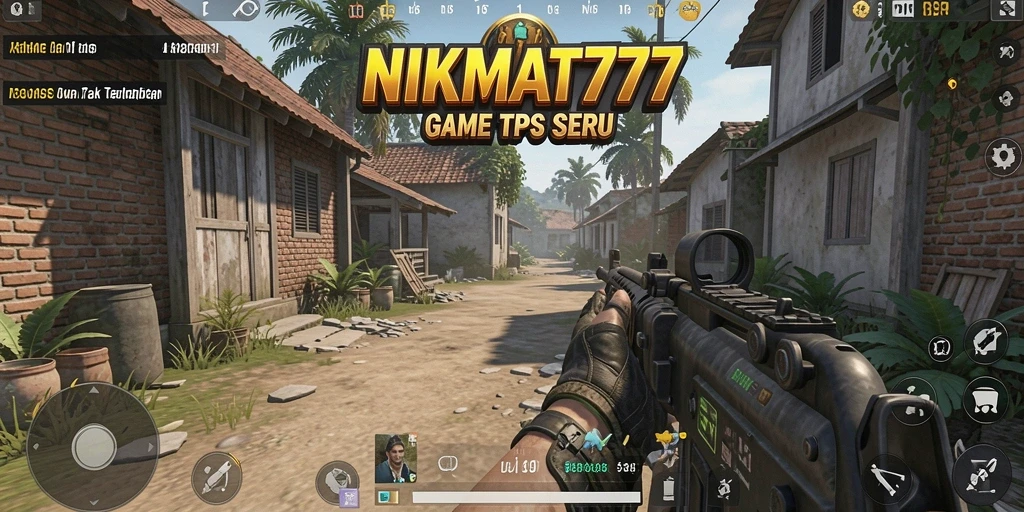 Screenshot menampilkan aksi seru dari gameplay TPS NIKMAT777.