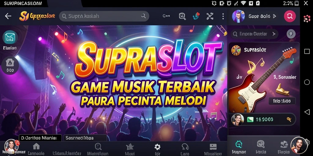 Tampilan gameplay seru dan interaktif di SUPRASLOT.