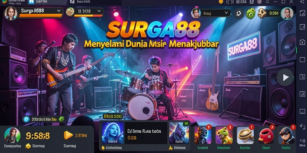 Tampilan gameplay SURGA88 yang interaktif dan menghibur.